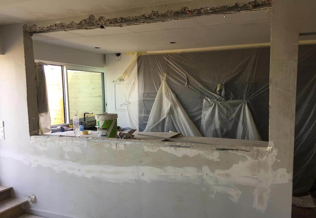Rénovation complète de la cuisine dans un appartement à Paris 75012