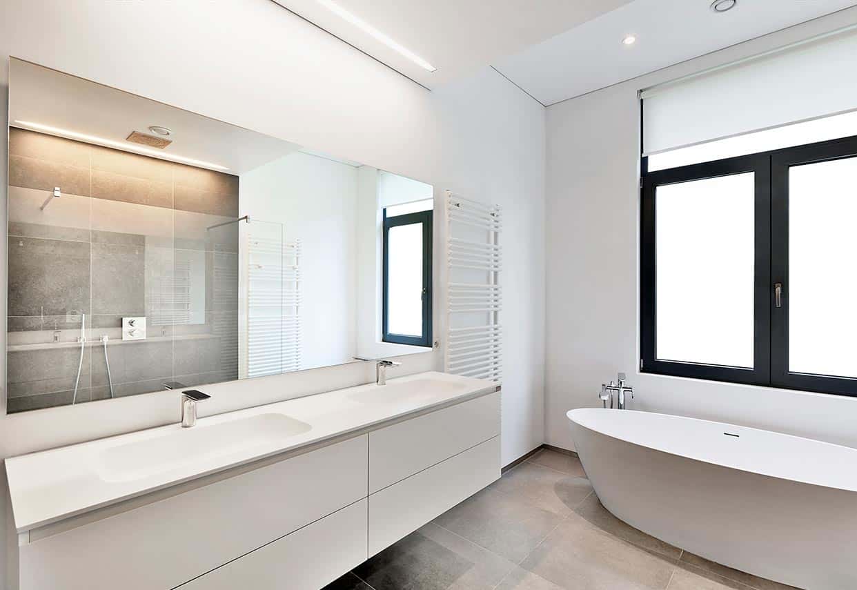 Salon / Salle de bain rénovation énergétique Paris 75018